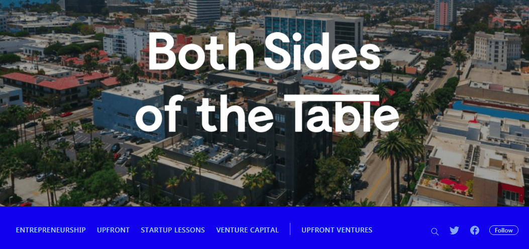 Main page for "Both Sides of the Table"