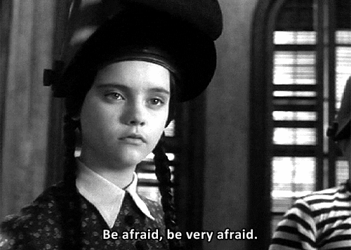 Wednesday Addams Be Afraid