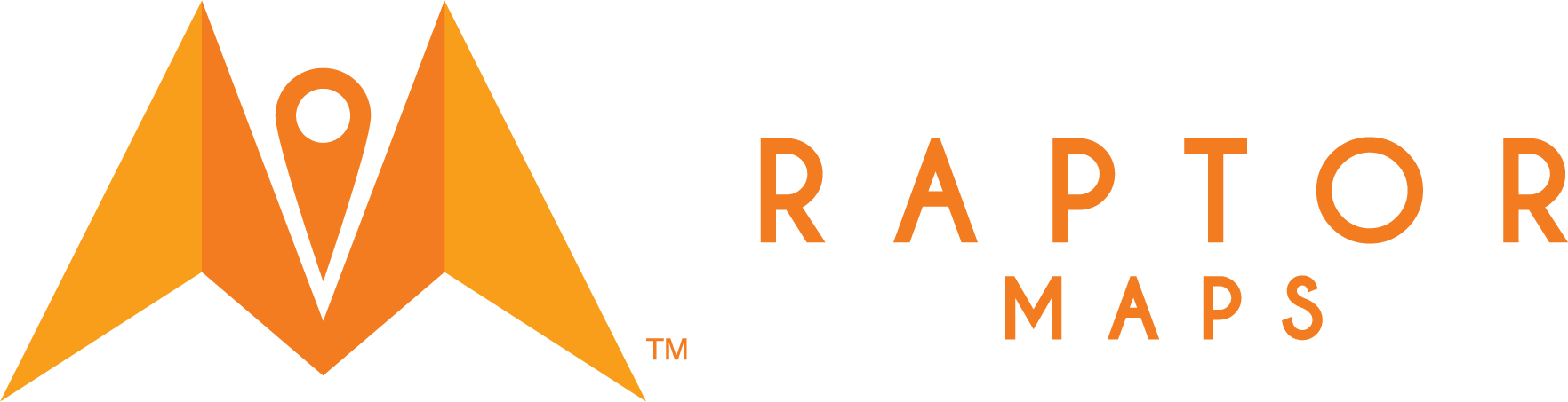 raptor maps logo in organe