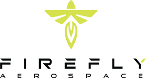 firefly aerospace logo in lime green and black