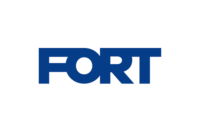 fort robotics logo in blue
