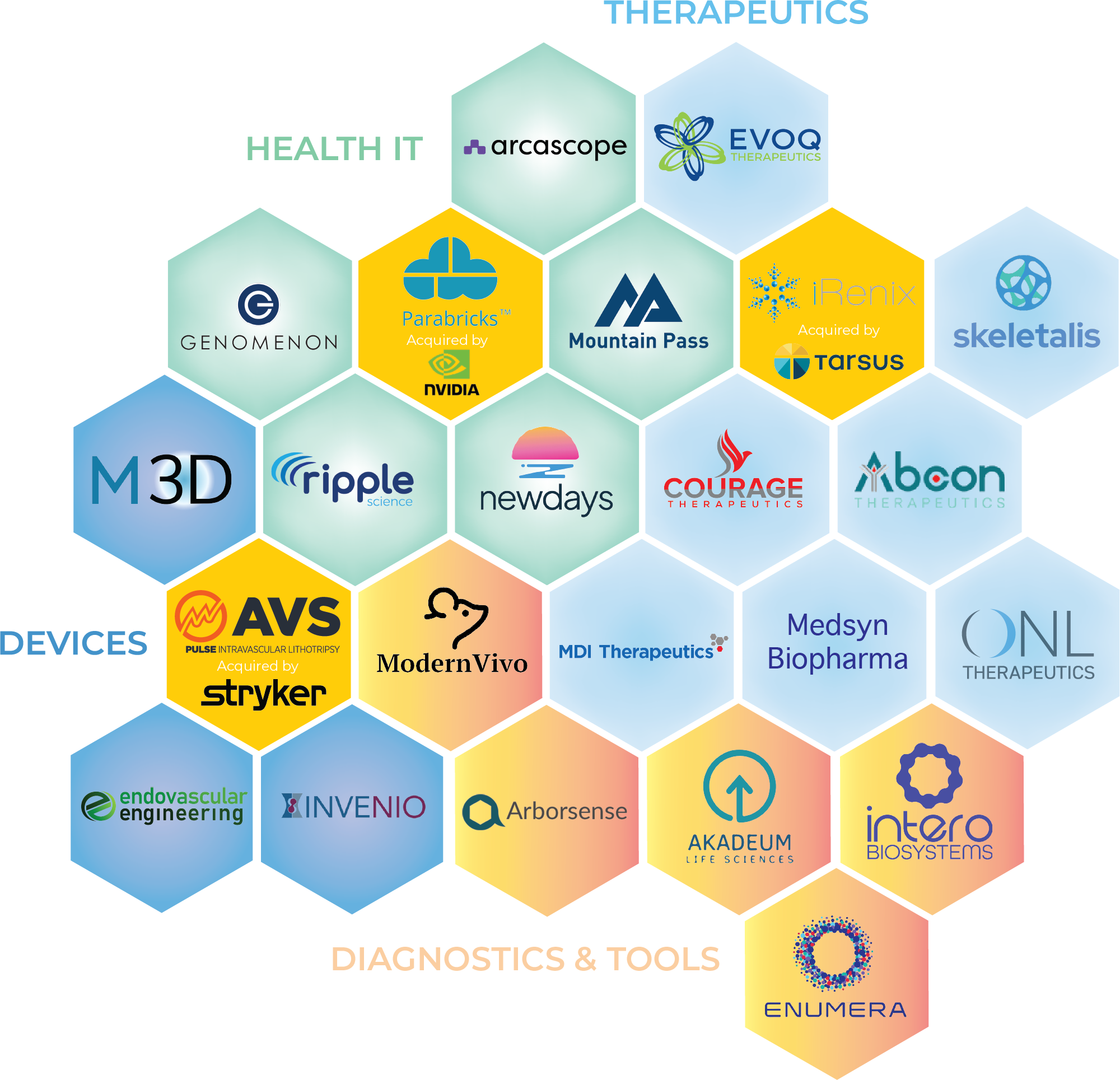 Partner chart of logo